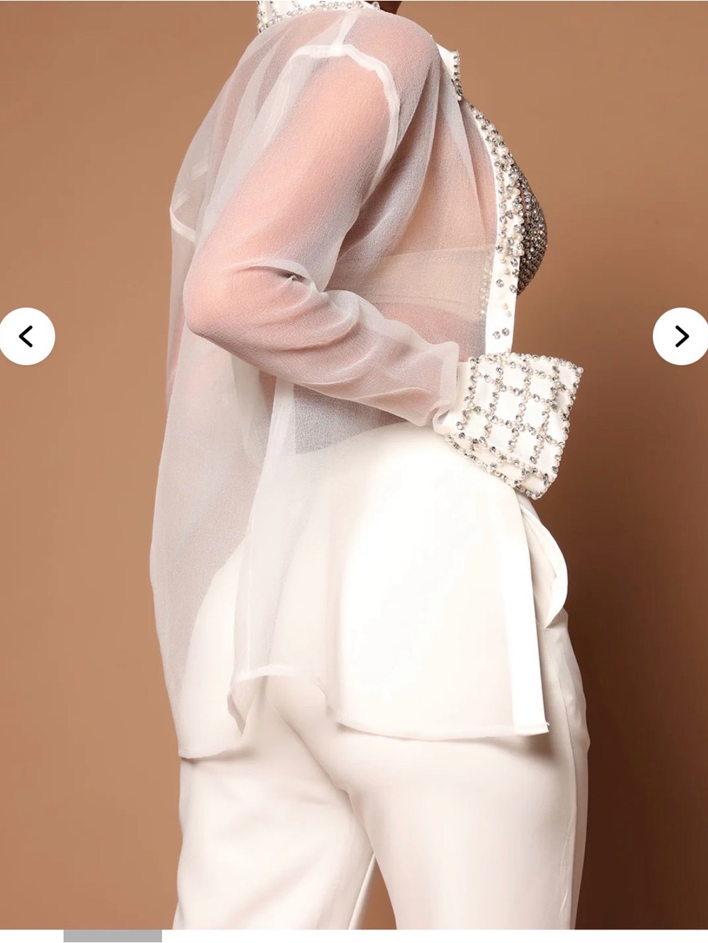 Crystal Embellished Top - Picture 3 of 3